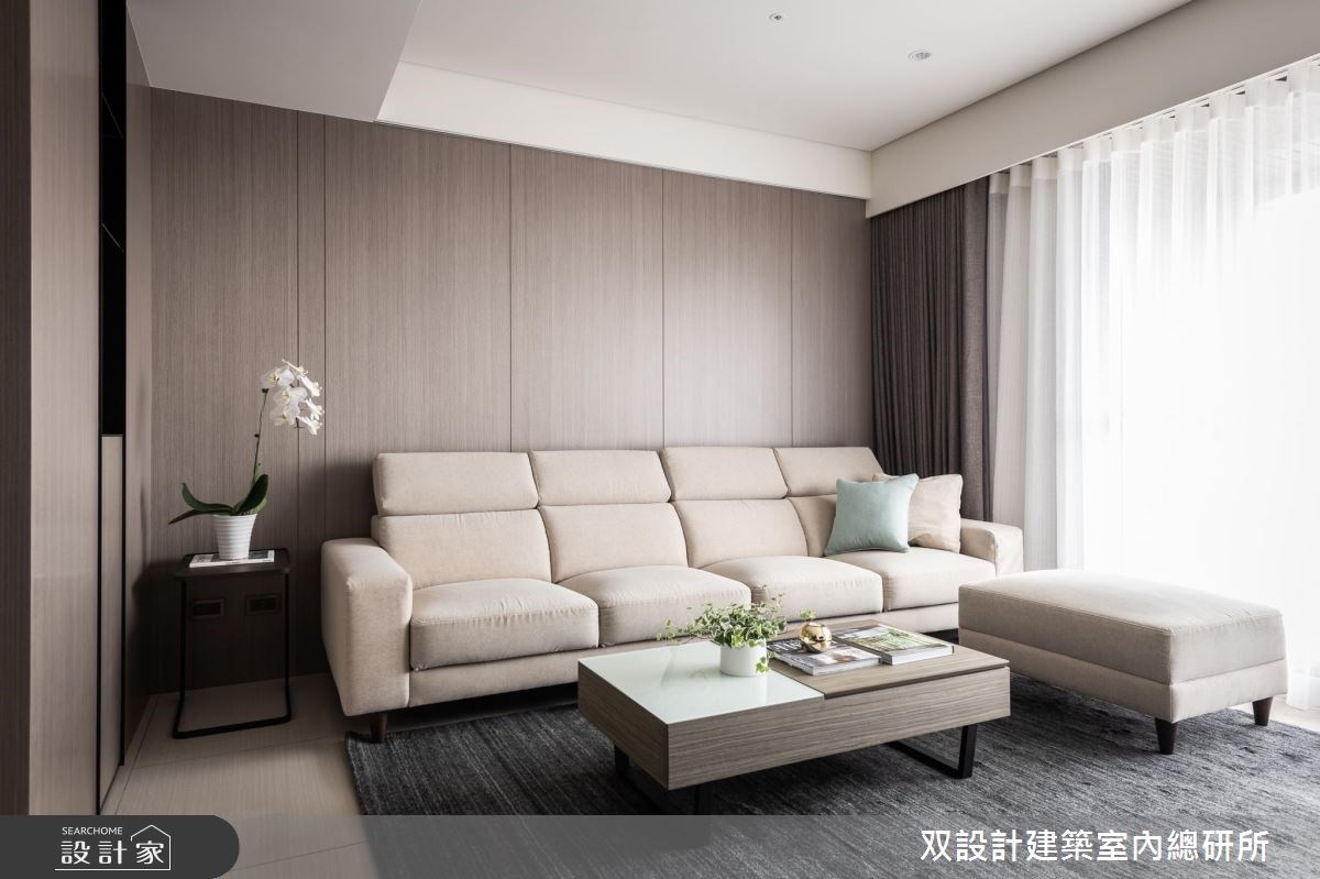 40坪新成屋(5年以下)＿現代風客廳案例圖片＿双設計建築室內總研所＿双設計_11之4