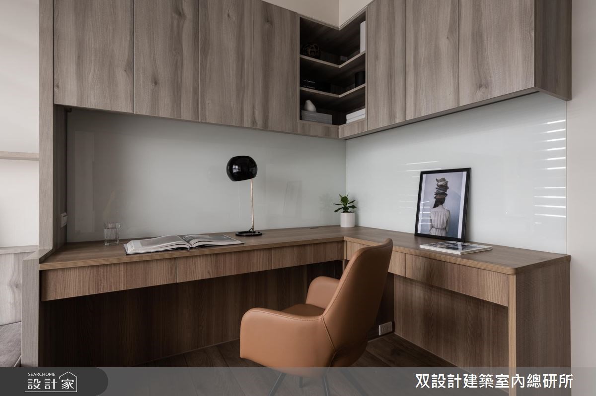 40坪新成屋(5年以下)＿現代風書房案例圖片＿双設計建築室內總研所＿双設計_11之19