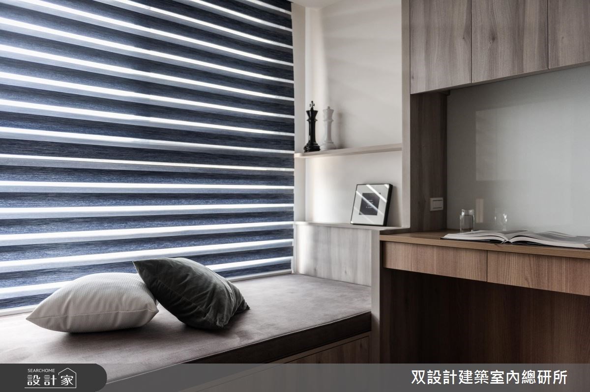 40坪新成屋(5年以下)＿現代風書房案例圖片＿双設計建築室內總研所＿双設計_11之22