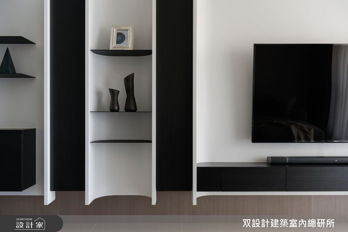36坪新成屋(5年以下)＿現代風客廳案例圖片＿双設計建築室內總研所＿双設計_12之9