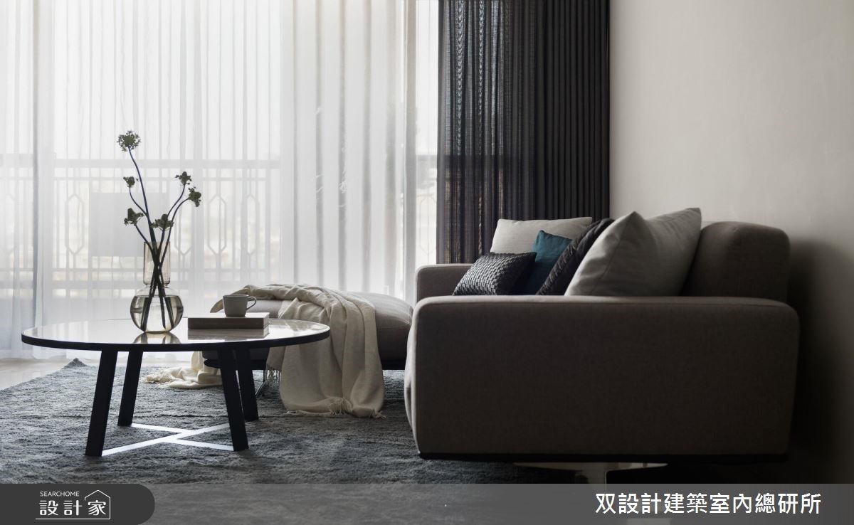 36坪新成屋(5年以下)＿現代風客廳案例圖片＿双設計建築室內總研所＿双設計_12之7