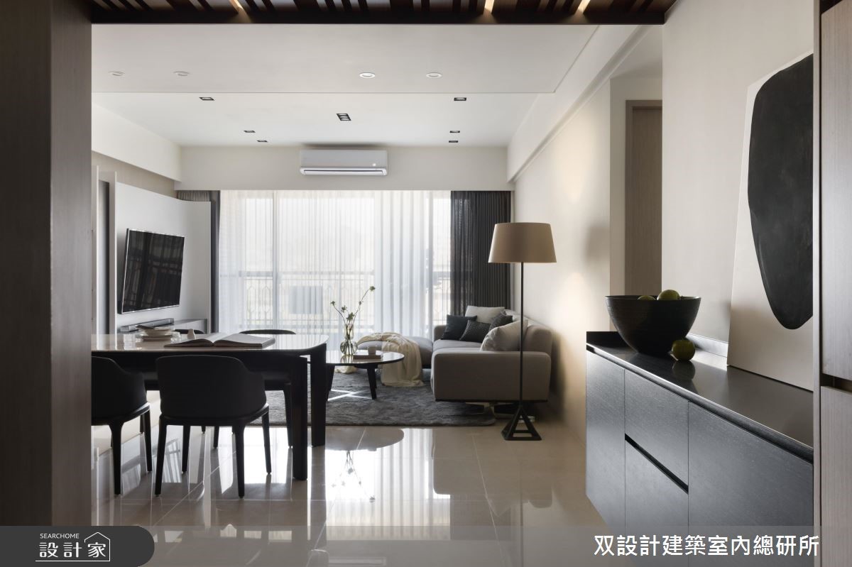 36坪新成屋(5年以下)＿現代風客廳案例圖片＿双設計建築室內總研所＿双設計_12之2