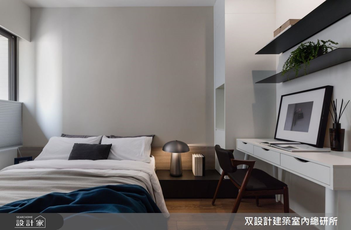 36坪新成屋(5年以下)＿現代風臥室案例圖片＿双設計建築室內總研所＿双設計_12之13