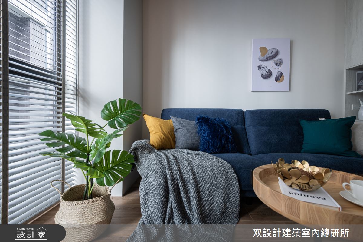 20坪新成屋(5年以下)＿北歐風客廳案例圖片＿双設計建築室內總研所＿双設計_13之8