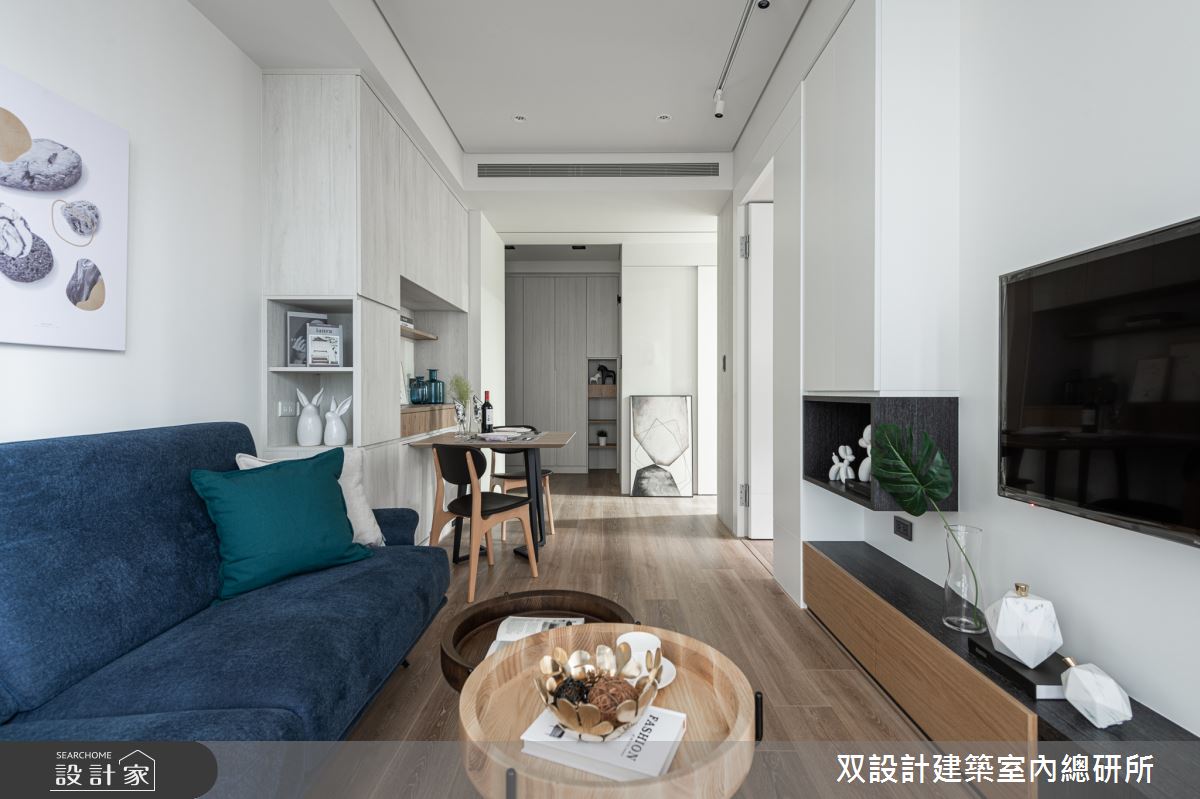 20坪新成屋(5年以下)＿北歐風客廳餐廳案例圖片＿双設計建築室內總研所＿双設計_13之6