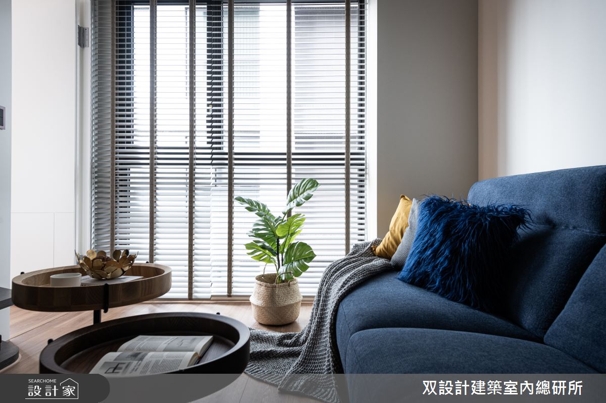 20坪新成屋(5年以下)＿北歐風客廳案例圖片＿双設計建築室內總研所＿双設計_13之9