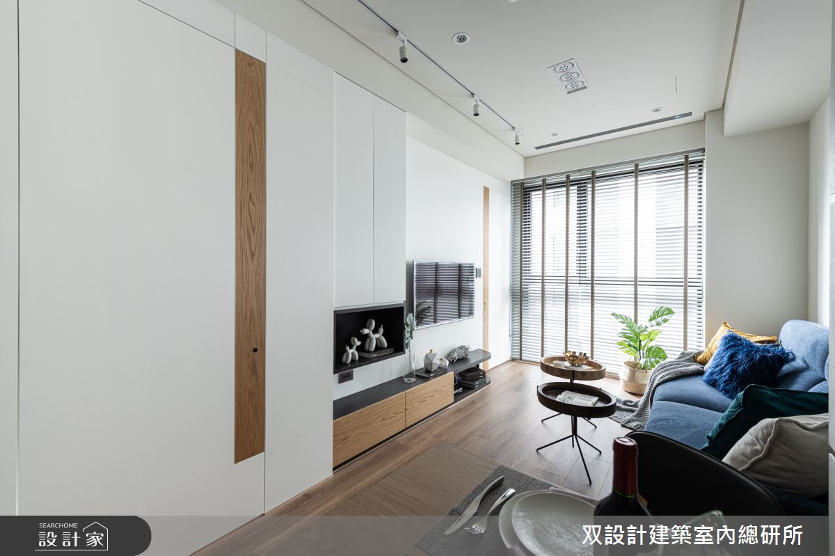 20坪新成屋(5年以下)＿北歐風客廳案例圖片＿双設計建築室內總研所＿双設計_13之10