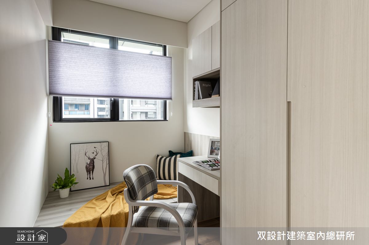 20坪新成屋(5年以下)＿北歐風臥室案例圖片＿双設計建築室內總研所＿双設計_13之12
