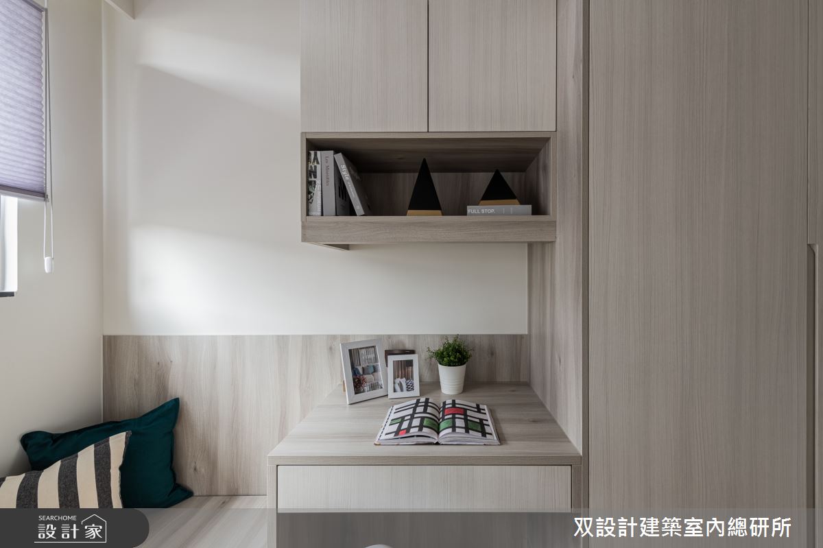 20坪新成屋(5年以下)＿北歐風臥室案例圖片＿双設計建築室內總研所＿双設計_13之13