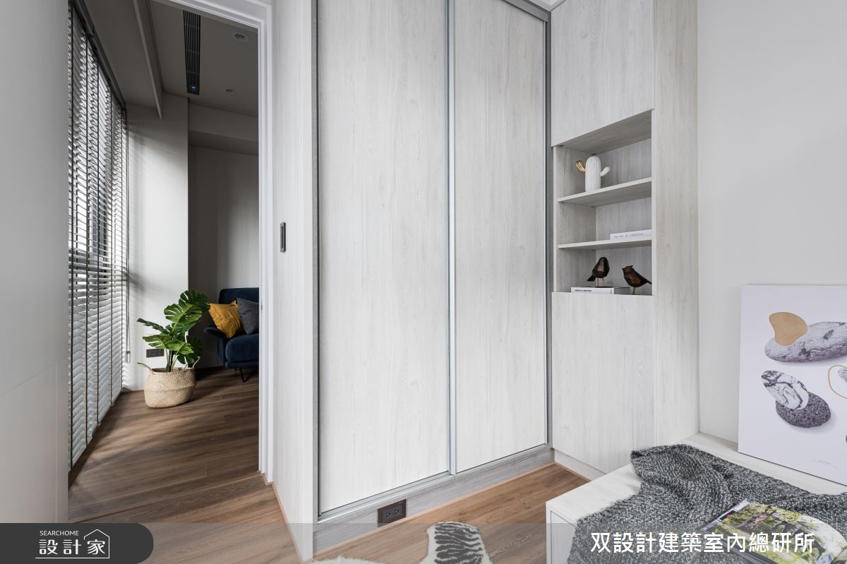 20坪新成屋(5年以下)＿北歐風臥室案例圖片＿双設計建築室內總研所＿双設計_13之15