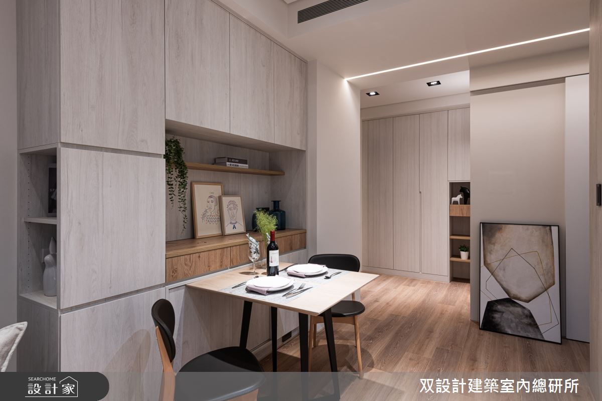 20坪新成屋(5年以下)＿北歐風餐廳案例圖片＿双設計建築室內總研所＿双設計_13之2