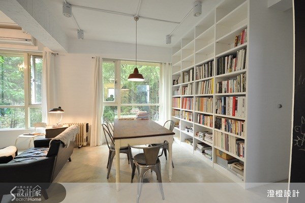 35坪＿工業風書房案例圖片＿澄橙設計＿澄橙_01之4