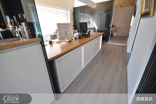 20坪老屋(16~30年)＿休閒風書房案例圖片＿澄橙設計＿澄橙_02之7