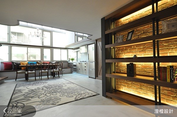 11坪中古屋(5~15年)＿地中海風餐廳廚房走廊臥榻案例圖片＿澄橙設計＿澄橙_03之5