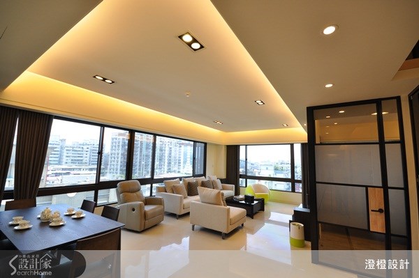 47坪＿現代風客廳案例圖片＿澄橙設計＿澄橙_04之5