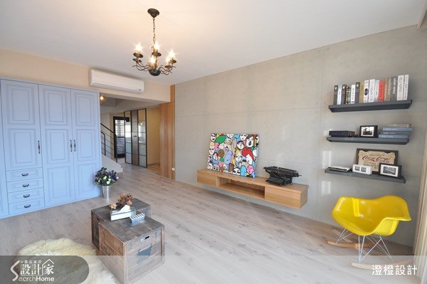 60坪中古屋(5~15年)＿休閒風客廳案例圖片＿澄橙設計＿澄橙_05之14