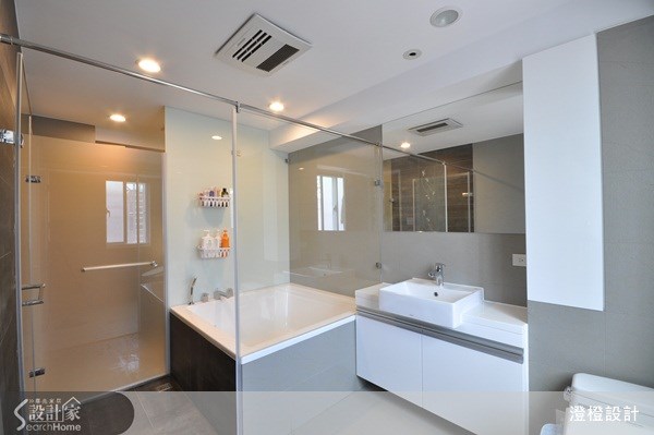 26坪老屋(16~30年)＿現代風浴室案例圖片＿澄橙設計＿澄橙_07之15