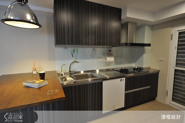 26坪老屋(16~30年)＿現代風廚房吧檯案例圖片＿澄橙設計＿澄橙_07之8
