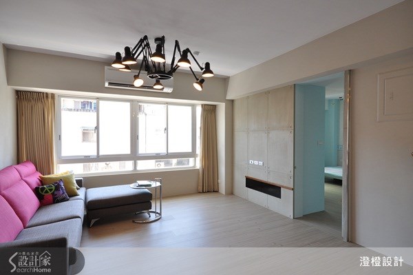26坪老屋(16~30年)＿現代風客廳案例圖片＿澄橙設計＿澄橙_07之10