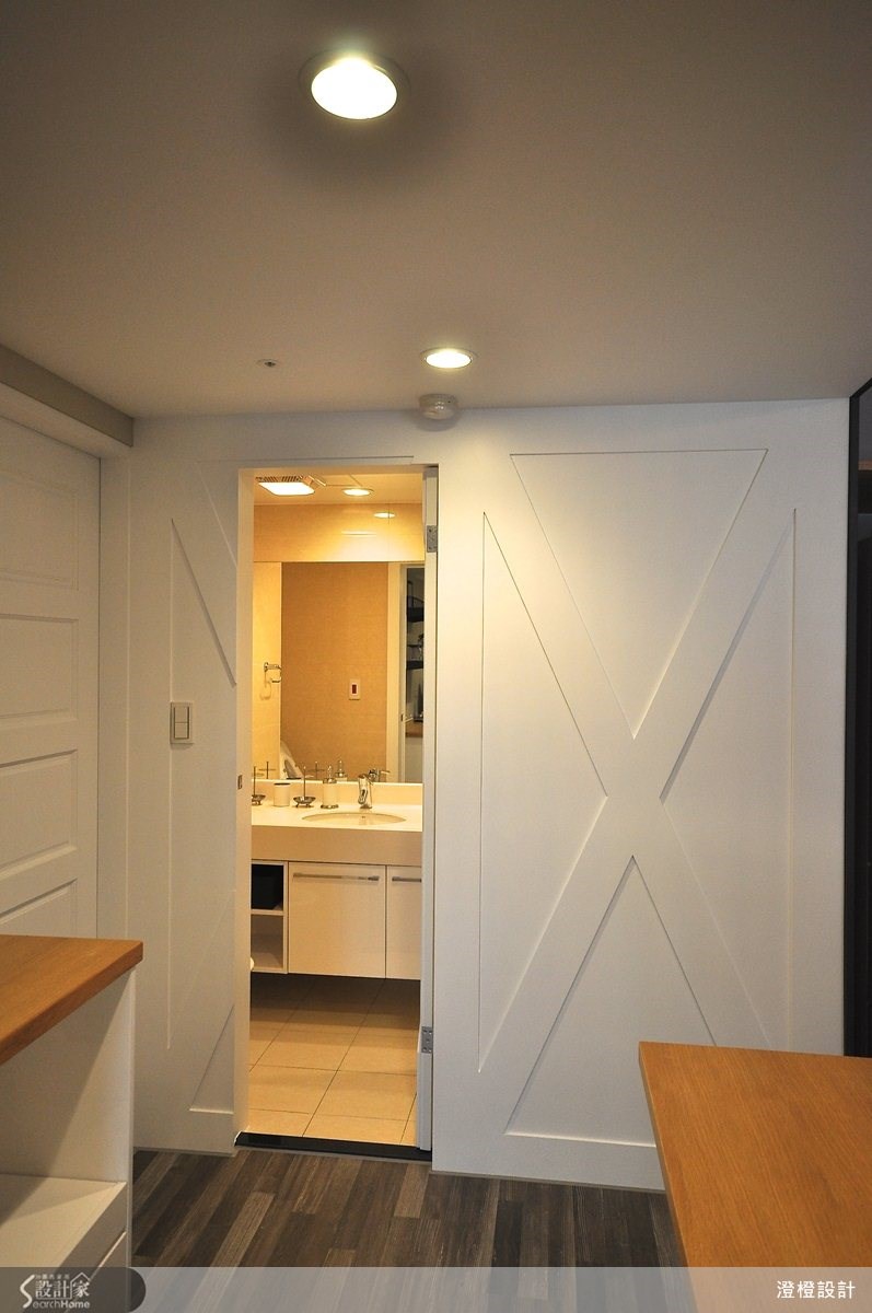 25坪新成屋(5年以下)＿北歐風浴室走廊案例圖片＿澄橙設計＿澄橙_08之19