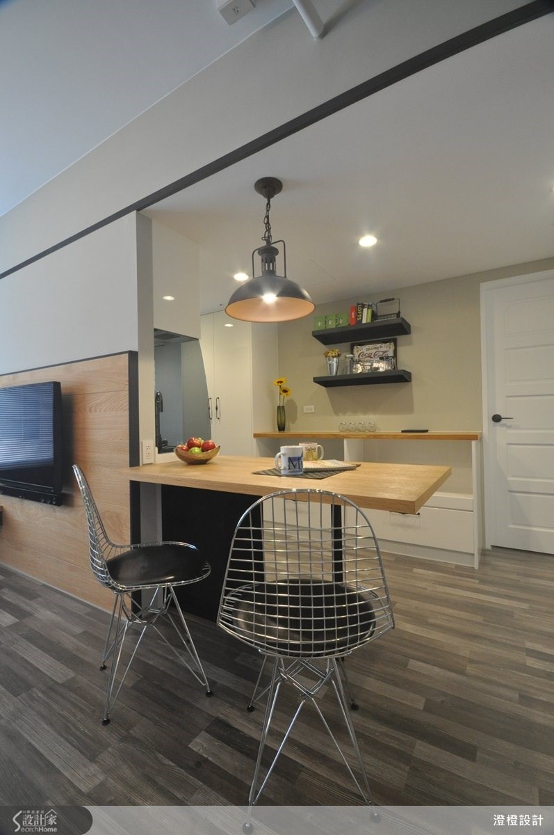 25坪新成屋(5年以下)＿北歐風餐廳案例圖片＿澄橙設計＿澄橙_08之5