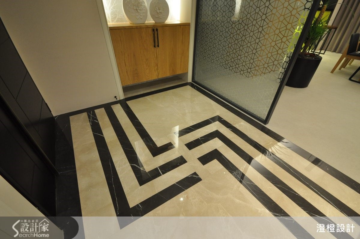 41坪新成屋(5年以下)＿現代風玄關案例圖片＿澄橙設計＿澄橙_10之1