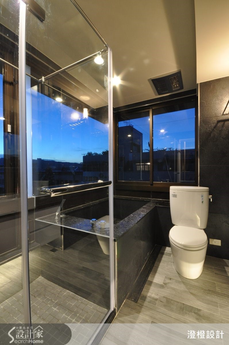 41坪新成屋(5年以下)＿現代風浴室案例圖片＿澄橙設計＿澄橙_10之38