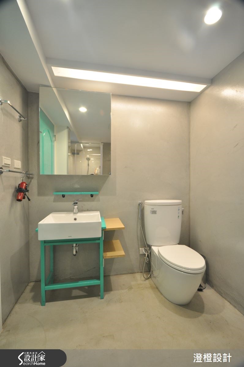 23坪中古屋(5~15年)＿工業風浴室案例圖片＿澄橙設計＿澄橙_11之14