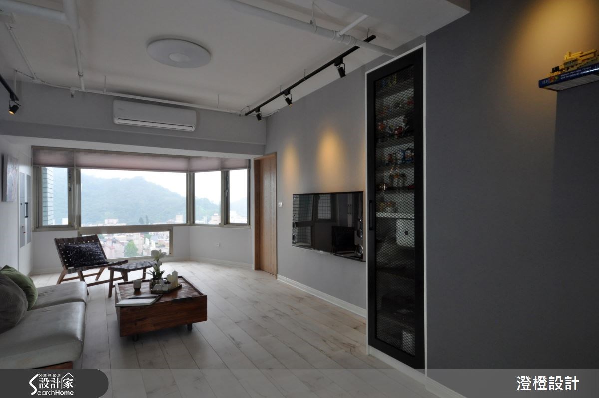 35坪中古屋(5~15年)＿北歐風客廳案例圖片＿澄橙設計＿澄橙_12之1