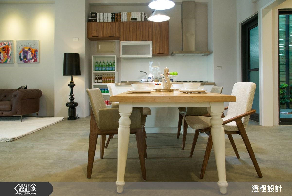 25坪老屋(16~30年)＿工業風餐廳廚房案例圖片＿澄橙設計＿澄橙_13之7