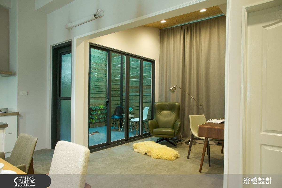 25坪老屋(16~30年)＿工業風書房案例圖片＿澄橙設計＿澄橙_13之9