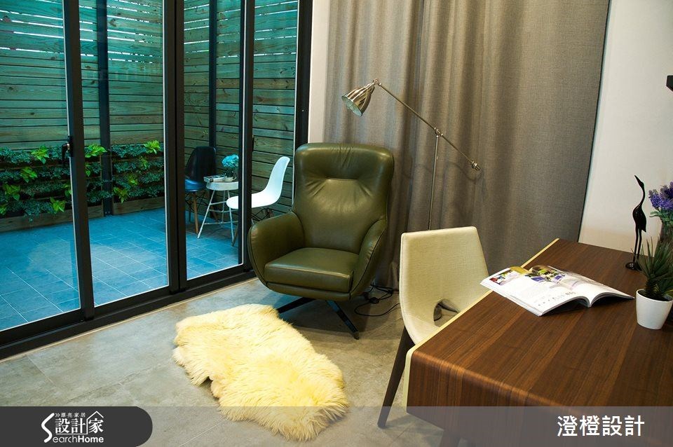 25坪老屋(16~30年)＿工業風書房案例圖片＿澄橙設計＿澄橙_13之91
