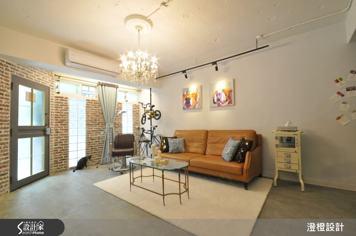 30坪老屋(16~30年)＿混搭風客廳案例圖片＿澄橙設計＿澄橙_14之4