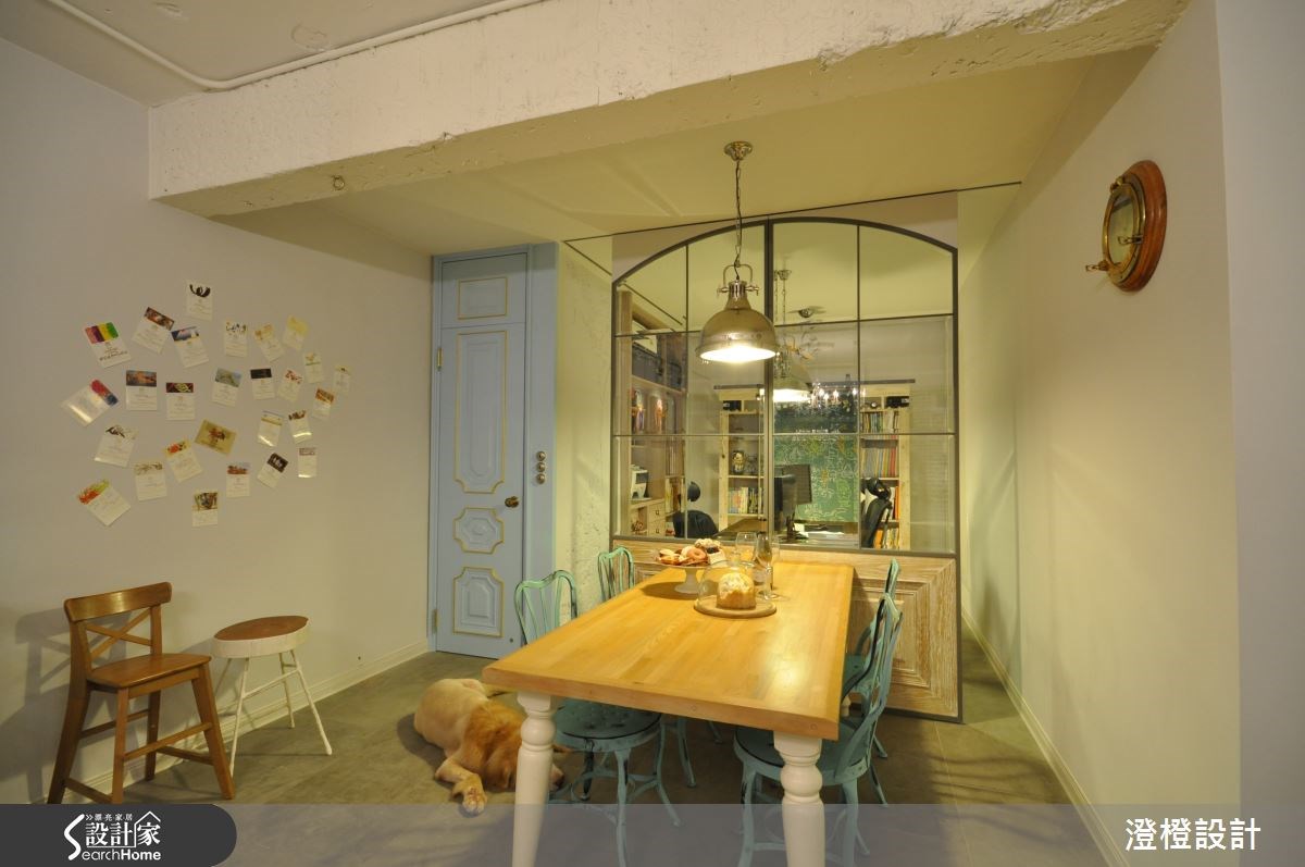 30坪老屋(16~30年)＿混搭風餐廳書房案例圖片＿澄橙設計＿澄橙_14之9