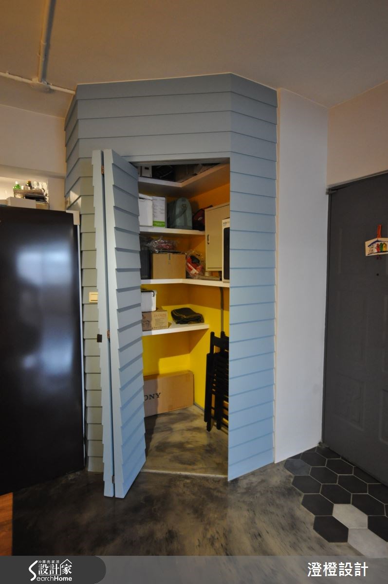 26坪老屋(16~30年)＿工業風玄關案例圖片＿澄橙設計＿澄橙_15之5