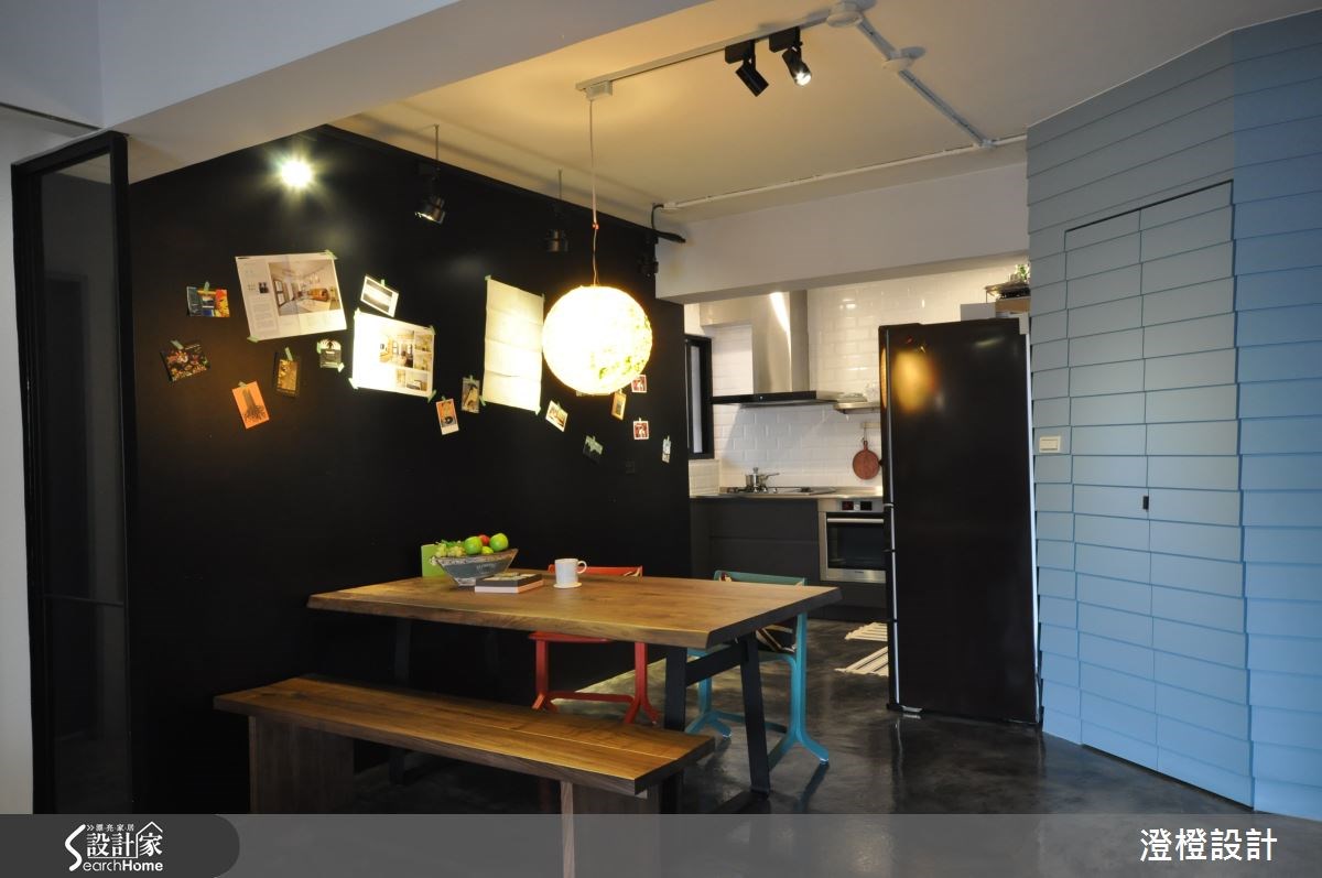 26坪老屋(16~30年)＿工業風餐廳廚房案例圖片＿澄橙設計＿澄橙_15之19