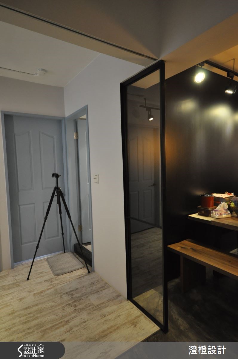 26坪老屋(16~30年)＿工業風走廊案例圖片＿澄橙設計＿澄橙_15之25