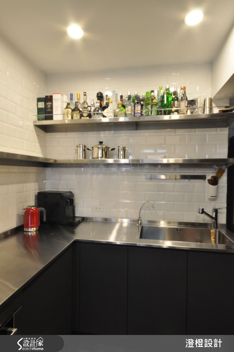 26坪老屋(16~30年)＿工業風廚房案例圖片＿澄橙設計＿澄橙_15之27