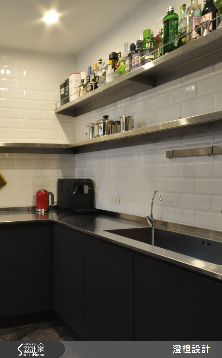 26坪老屋(16~30年)＿工業風廚房案例圖片＿澄橙設計＿澄橙_15之28