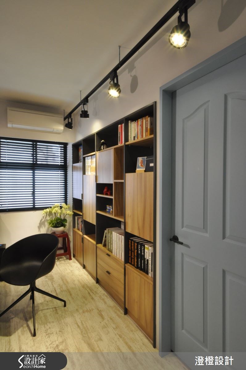 26坪老屋(16~30年)＿工業風書房案例圖片＿澄橙設計＿澄橙_15之34