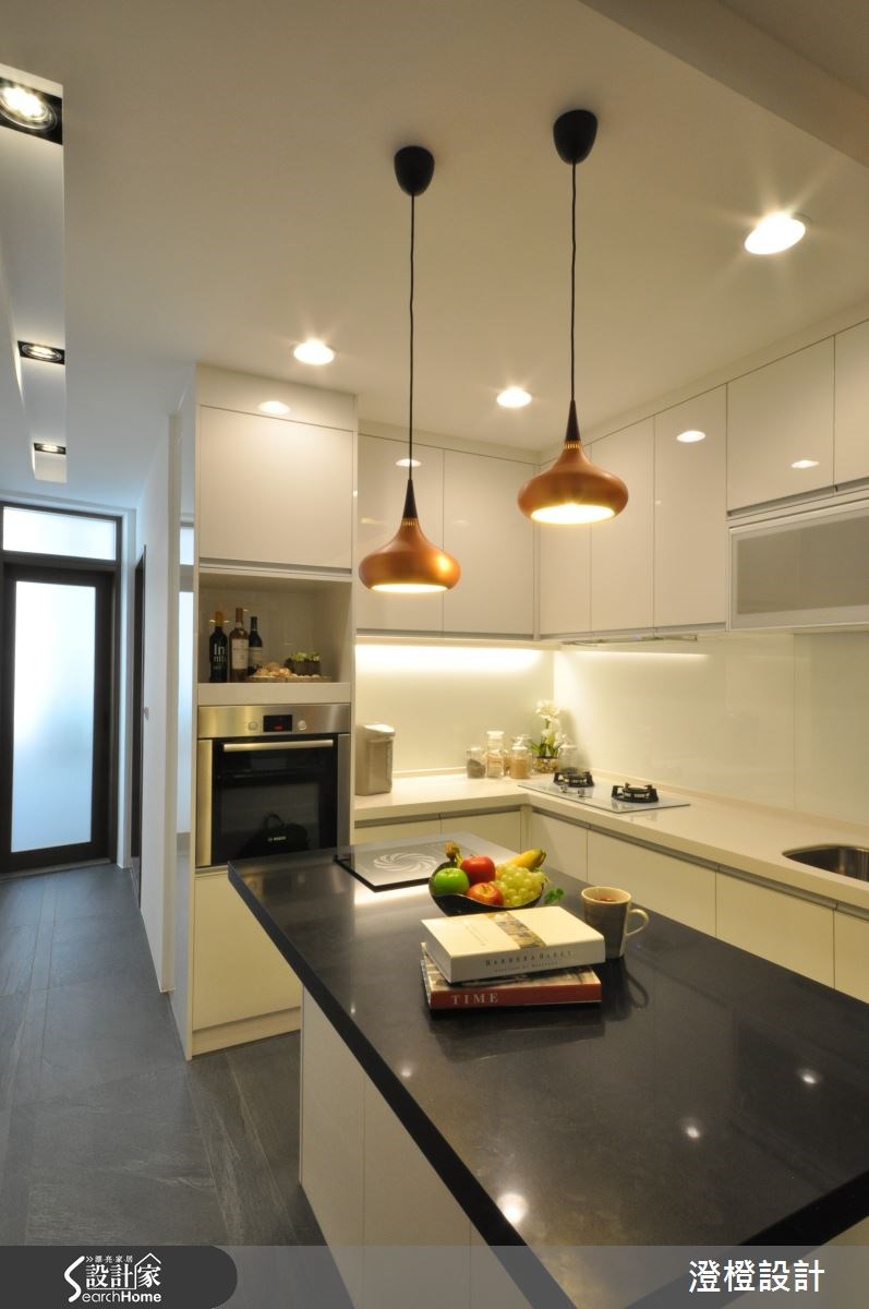 21坪老屋(16~30年)＿混搭風廚房吧檯案例圖片＿澄橙設計＿澄橙_16之24