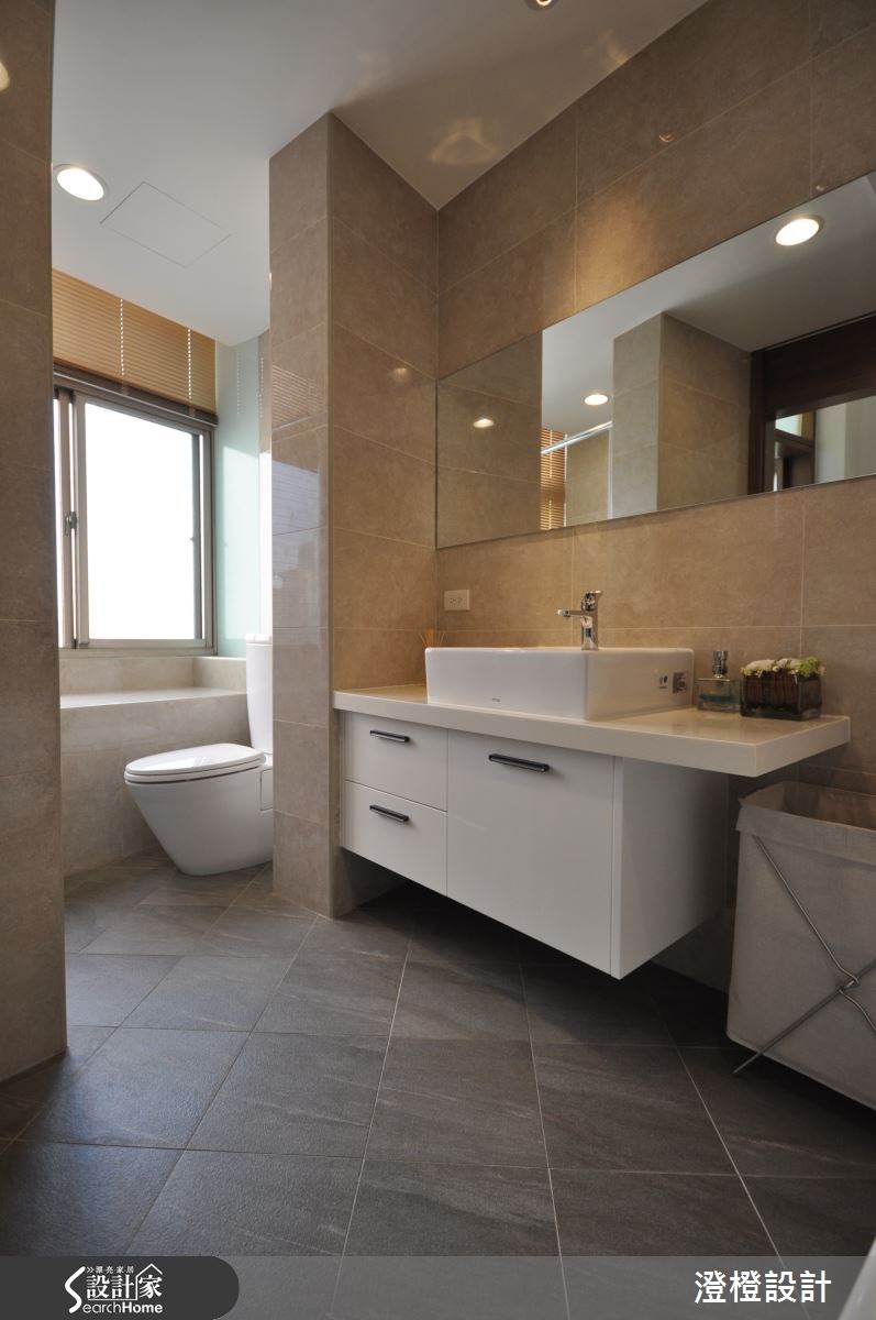 21坪老屋(16~30年)＿混搭風浴室案例圖片＿澄橙設計＿澄橙_16之39