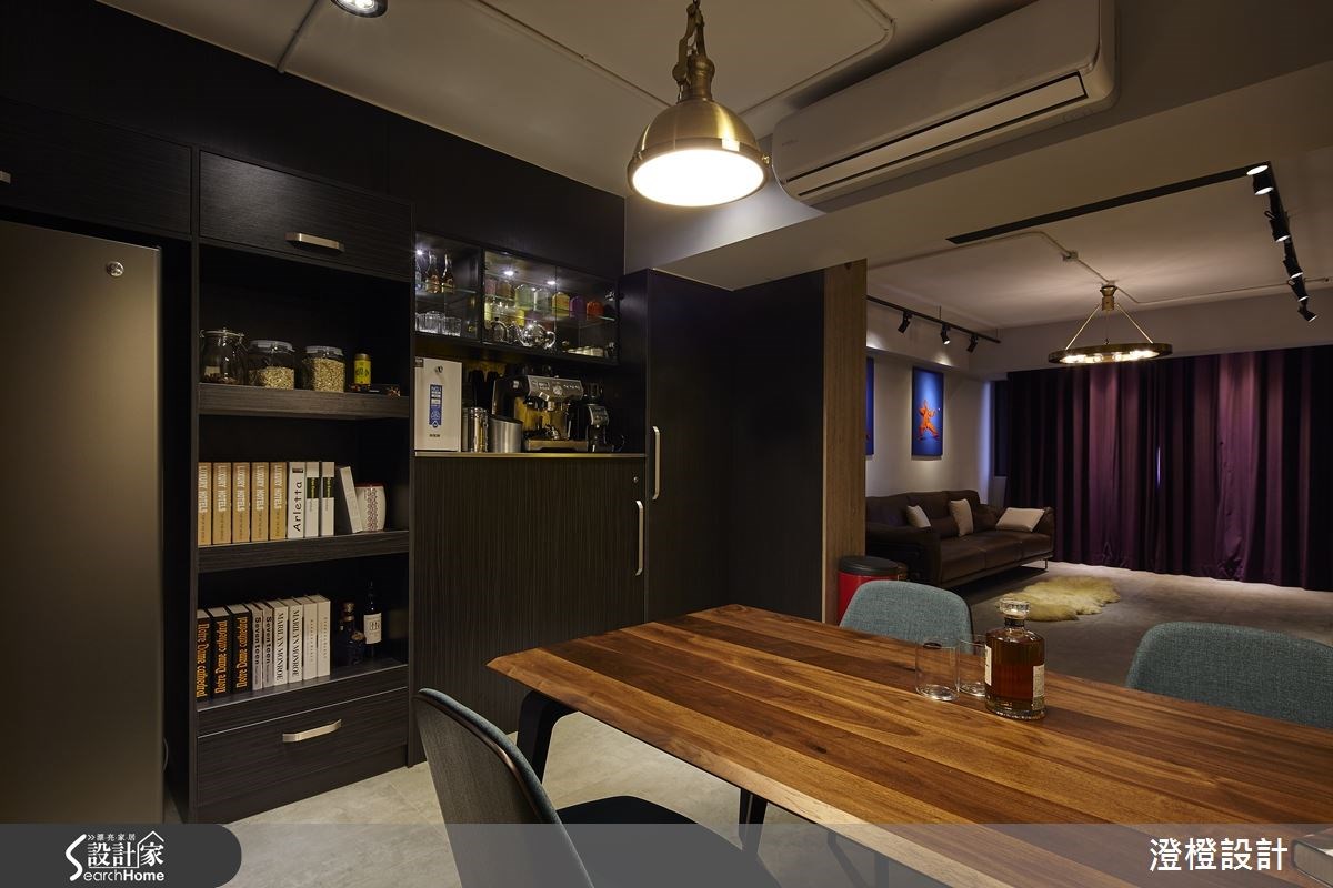 27坪老屋(16~30年)＿工業風客廳餐廳案例圖片＿澄橙設計＿澄橙_17之16