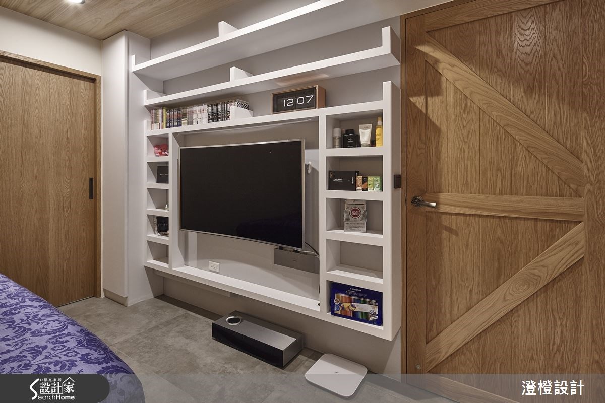 27坪老屋(16~30年)＿工業風臥室案例圖片＿澄橙設計＿澄橙_17之21