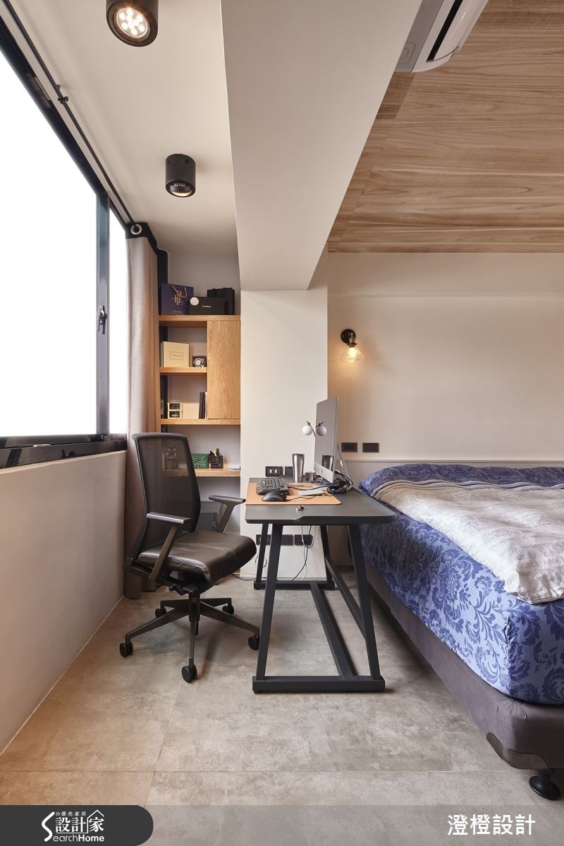 27坪老屋(16~30年)＿工業風臥室案例圖片＿澄橙設計＿澄橙_17之23