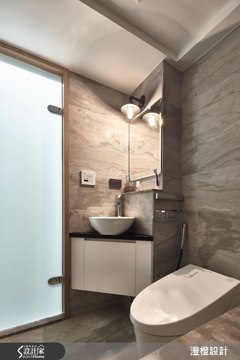 27坪老屋(16~30年)＿工業風浴室案例圖片＿澄橙設計＿澄橙_17之24
