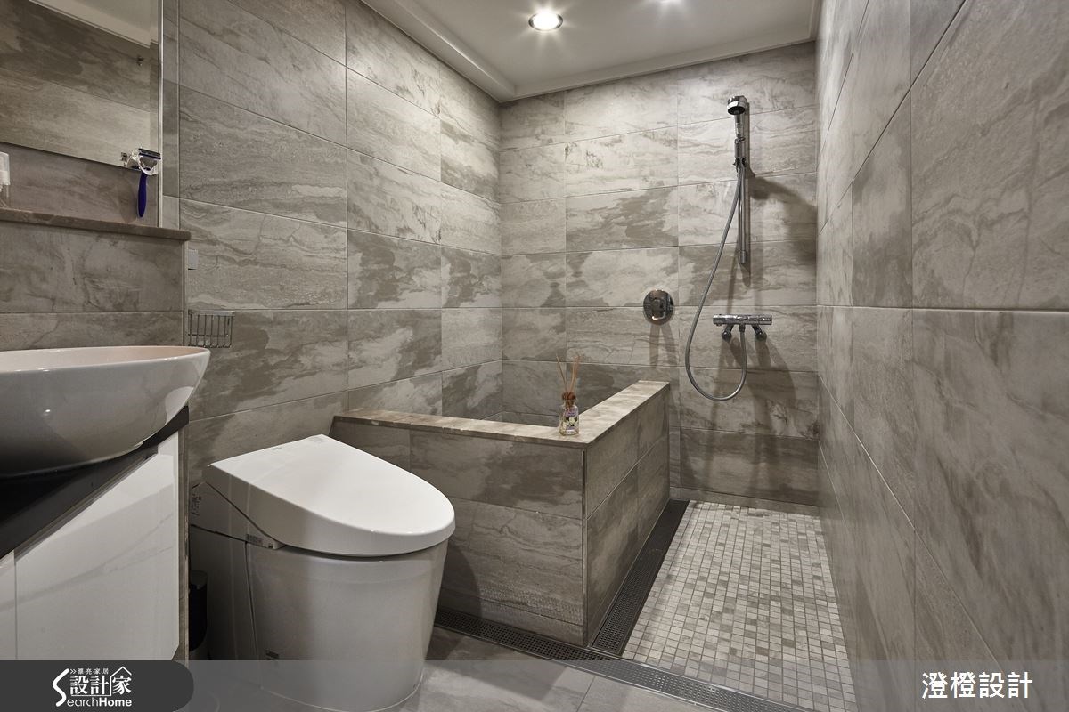 27坪老屋(16~30年)＿工業風浴室案例圖片＿澄橙設計＿澄橙_17之25