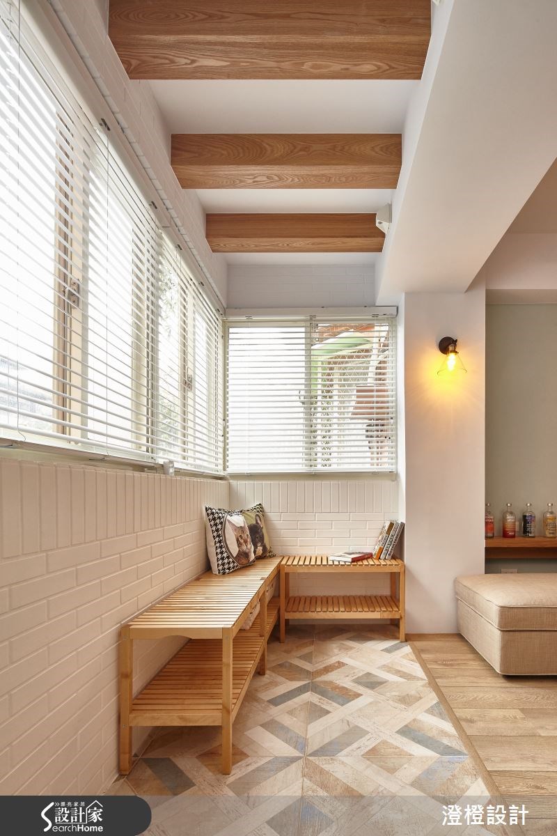 32坪老屋(16~30年)＿北歐風走廊案例圖片＿澄橙設計＿澄橙_18之1