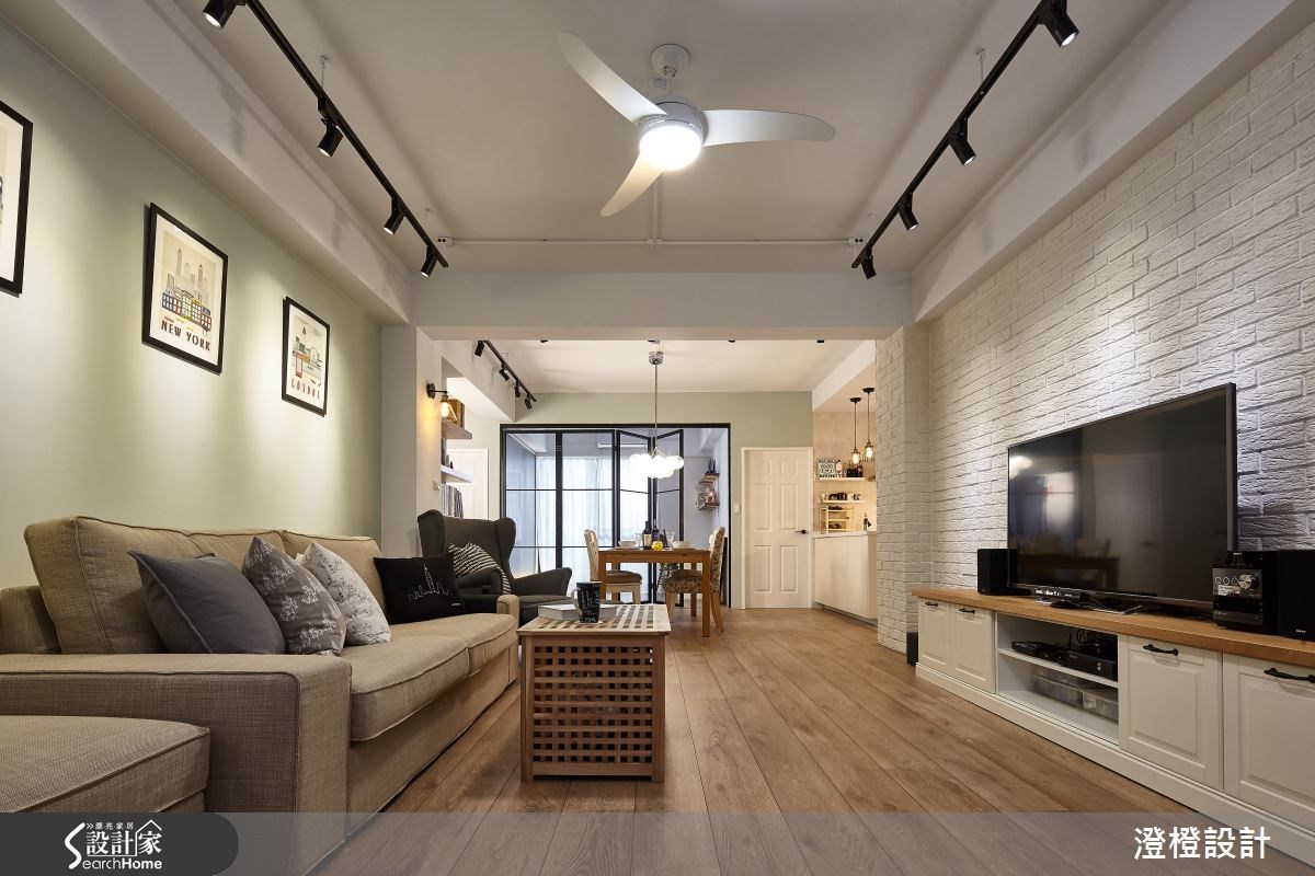 32坪老屋(16~30年)＿北歐風客廳餐廳案例圖片＿澄橙設計＿澄橙_18之7