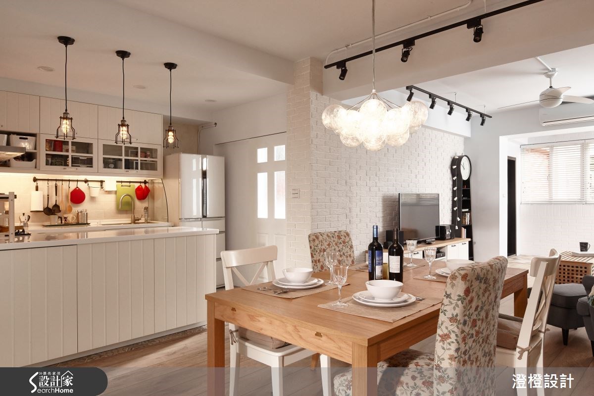32坪老屋(16~30年)＿北歐風客廳餐廳廚房案例圖片＿澄橙設計＿澄橙_18之9